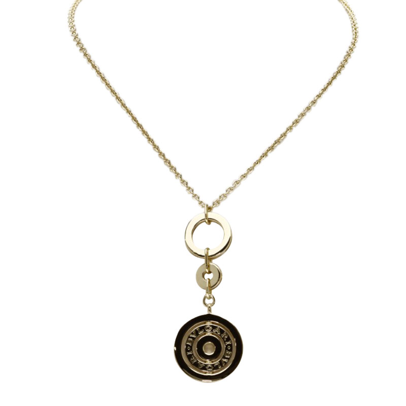 Bvlgari- Cerchi- Astrale- Yellow -Gold -Pendant- Necklace